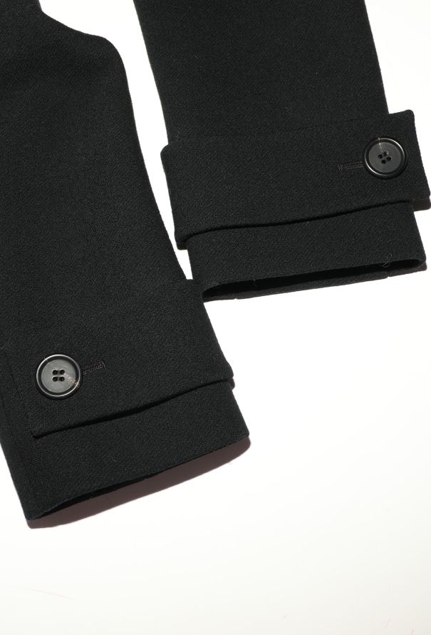 Prada Classic Double-Breasted Peacoat - 6