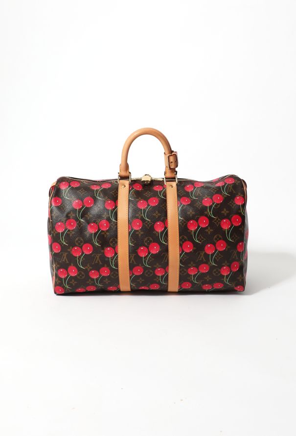 Louis Vuitton Keepall Cherry 45 Takashi Murakami RARE, Luxury, Bags &  Wallets on Carousell