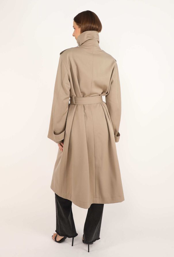 Céline Belted Cargo Trench, Resort 2017 - 5