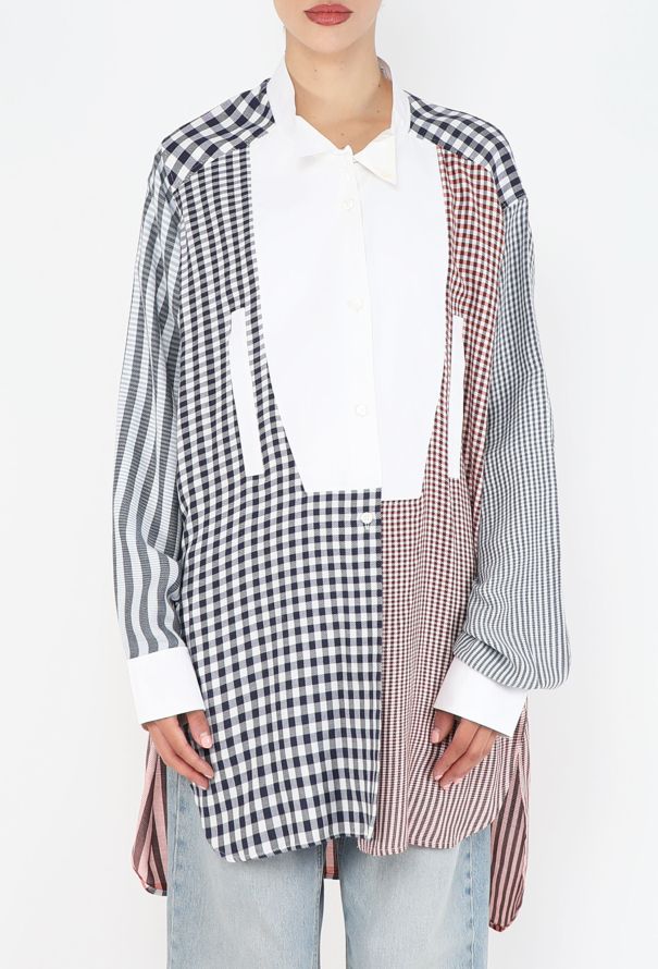 Loewe Gingham Patchwork Tunic - 2