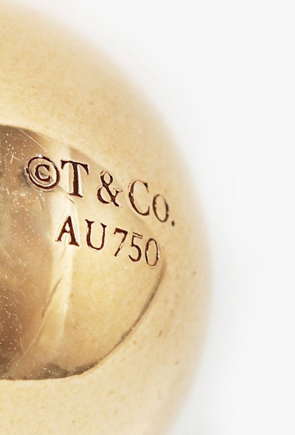 Tiffany & Co 18k Rose Gold Ball Pendant Necklace - 4 Tiffany & Co 18k Rose Gold Ball Pendant Necklace - 4