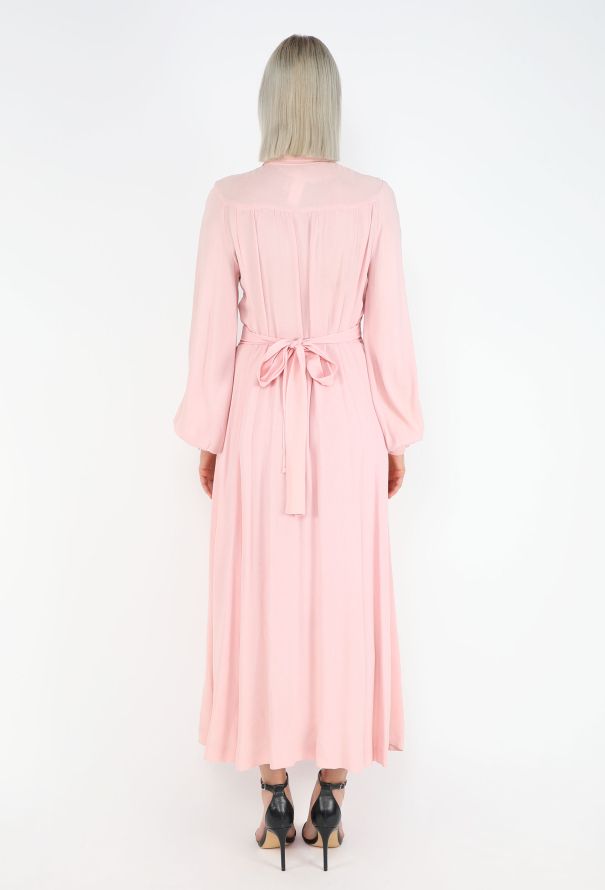Ossie Clark RARE Early '70 Moss Crêpe Dress - 4