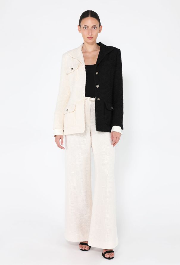 Chanel Bicolor Tweed Tailored Ensemble, Pre-Fall 2020 - 4