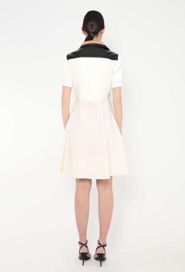 Louis Vuitton F/W 2014 Ribbed Mod Dress - 5