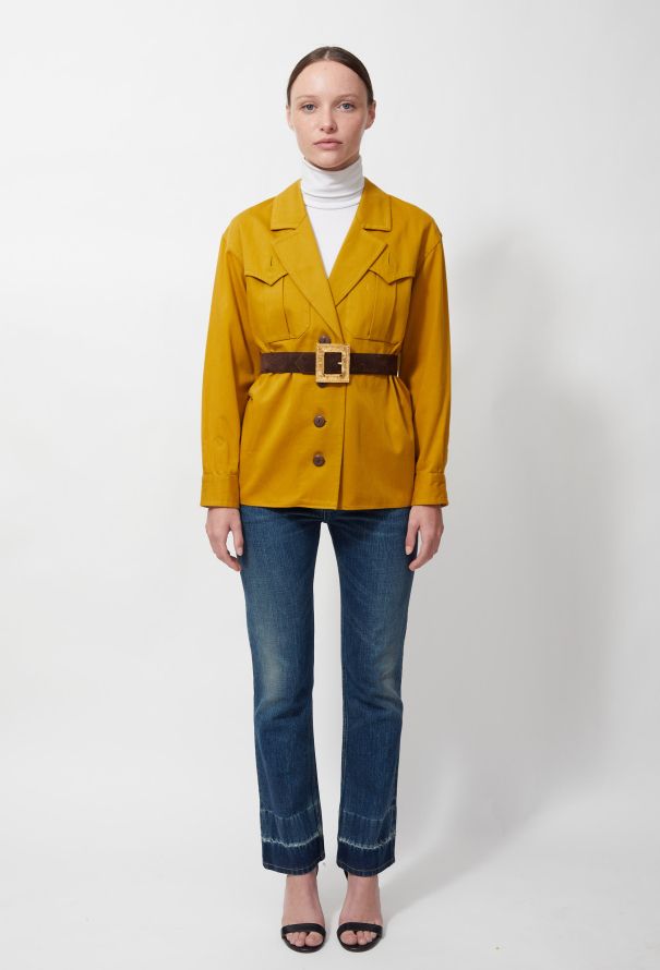 Saint Laurent Vintage Utilitarian Jacket - 1 Saint Laurent Vintage Utilitarian Jacket - 1