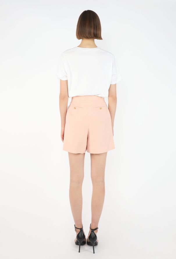 Chanel High-Waisted Linen Shorts, 1990 - 5