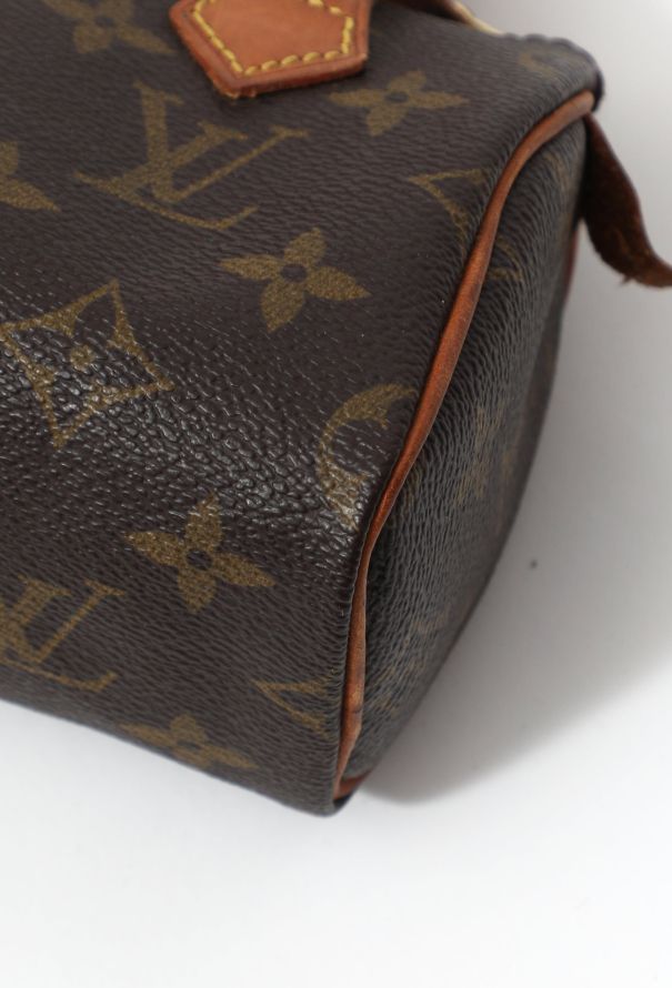 Louis Vuitton Vintage Nano Speedy Mini Monogram Crossbody Bag 100%  Authentic