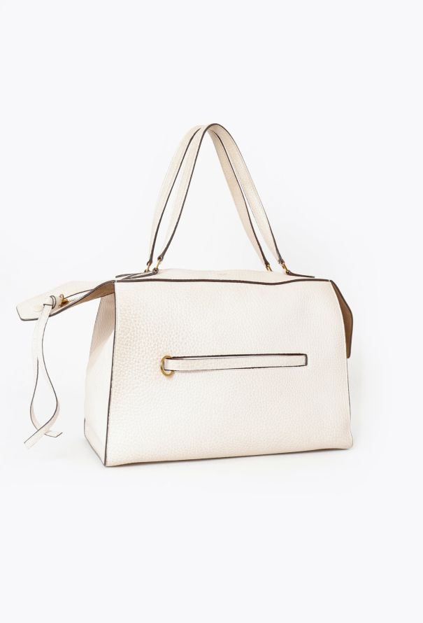 Céline White Medium Ring Bag - 2