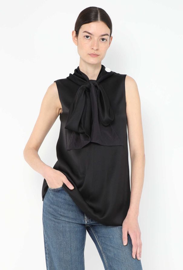 Céline 2016 Buttoned Silk Tunic - 1