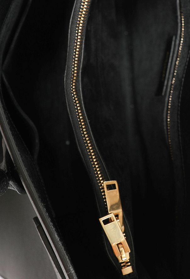 Saint Laurent Large  Leather Sac de Jour - 12