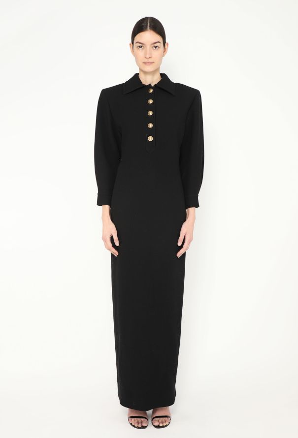 Saint Laurent 2021 Structured Polo Dress - 4