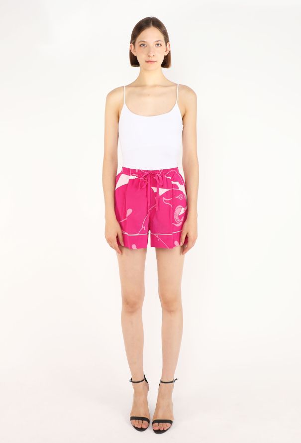 Valentino Ostrich Trim Silk Ensemble, Pre-Fall 2023 - 2