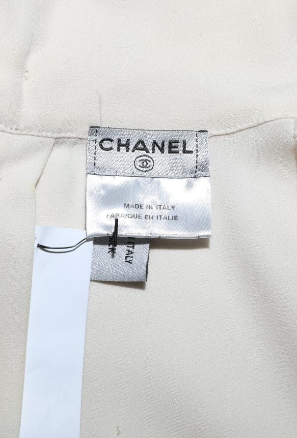 Chanel Cowl-Neck Silk Blouse - 7