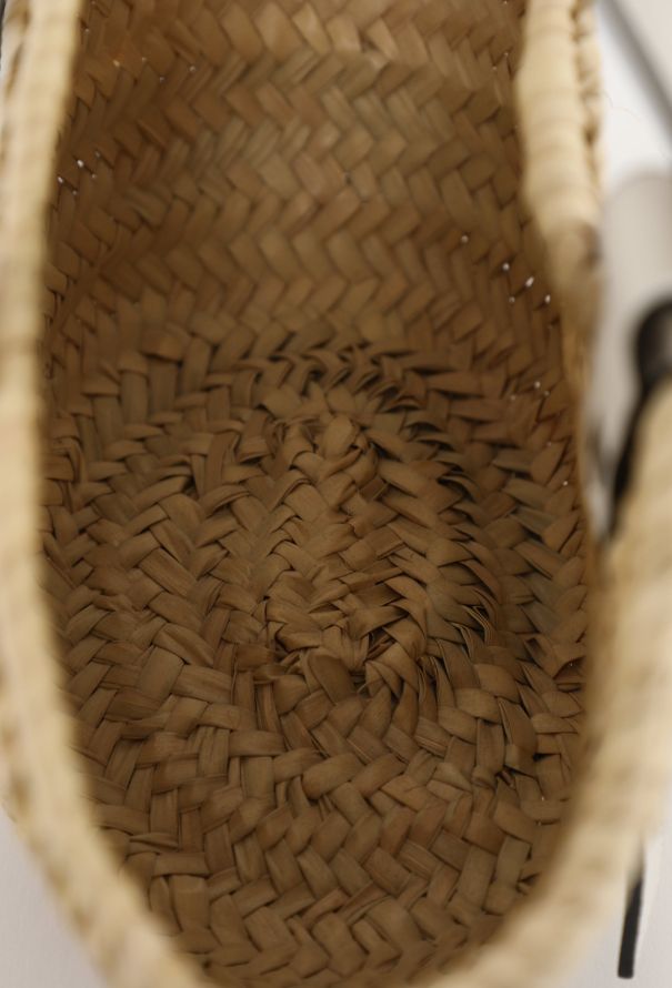Loewe 2021 Raffia Small Basket Bag - 11