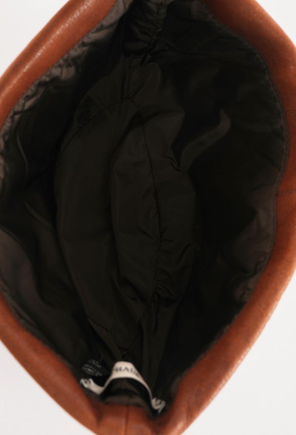 Prada Whipstitch Leather Hat, 2004 - 8
