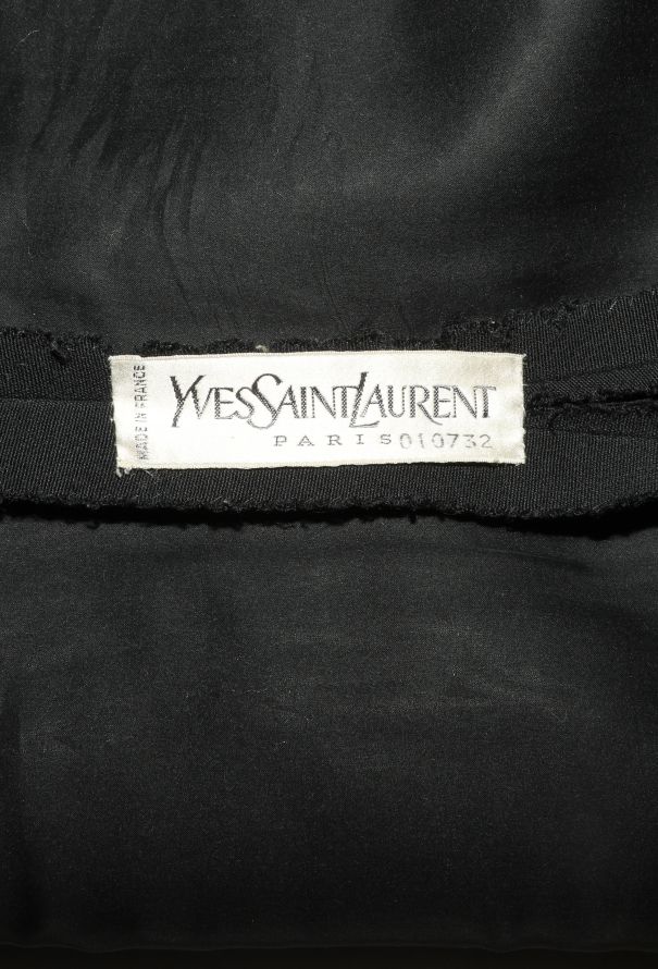 Saint Laurent Haute Couture 1966 Guipure Trim Wool Dress - 5 Saint Laurent Haute Couture 1966 Guipure Trim Wool Dress - 5