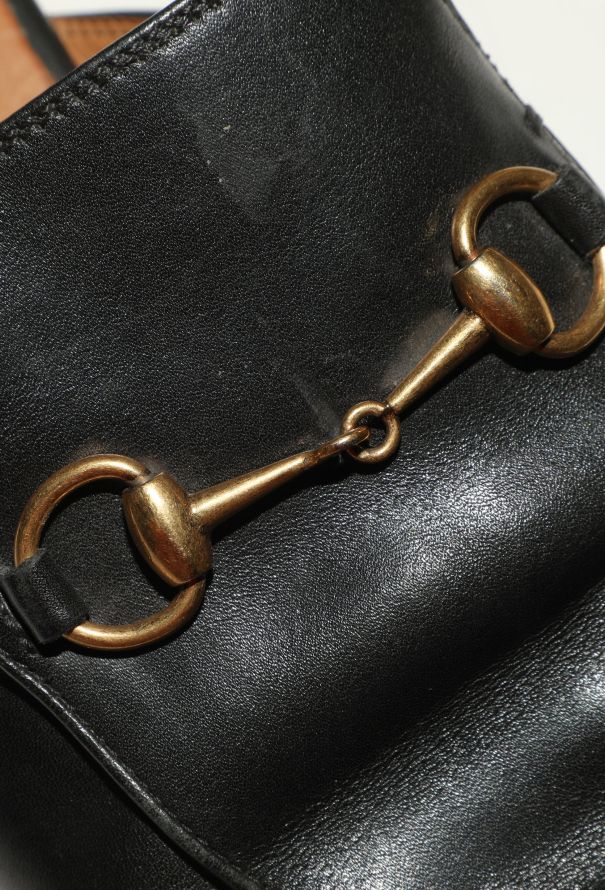 Gucci Leather Princetown Mules - 7