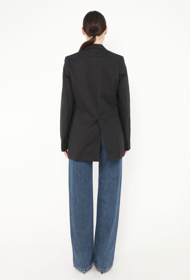 Helmut Lang '90s Tailored Cotton Blazer - 5