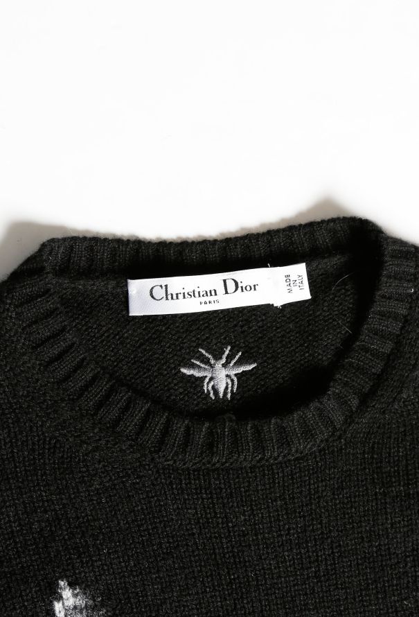 Dior 2018 Rorschach Cashmere Sweater - 5