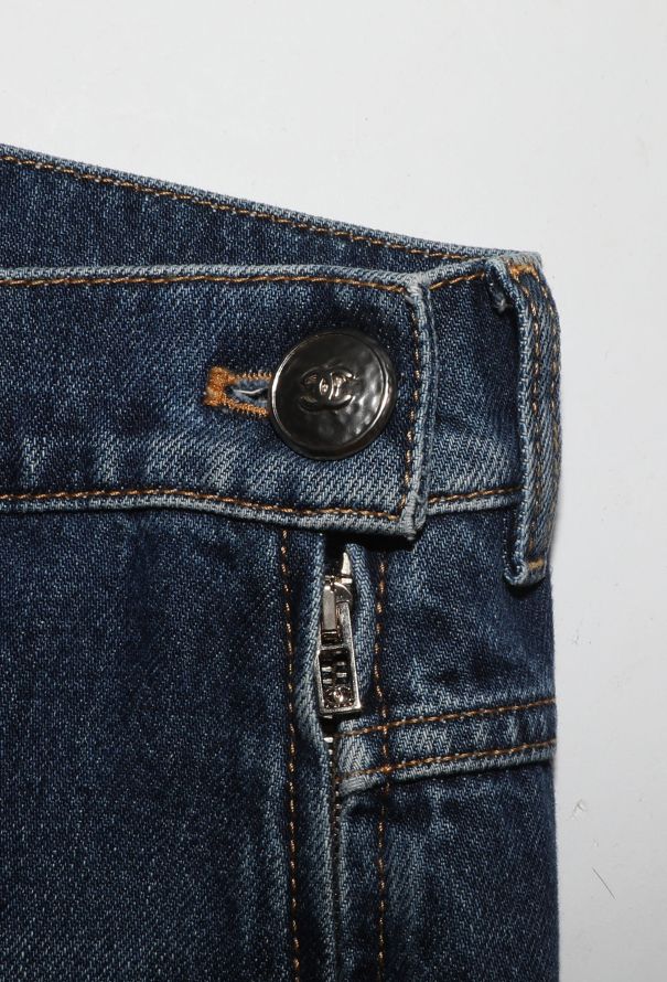 Chanel Washed Denim Culottes, F/W 2024 - 7