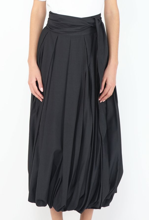 Romeo Gigli Collector S/S 1987 Draped Bubble Skirt - 4