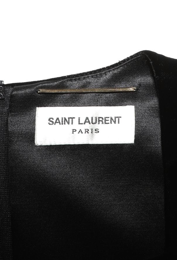 Saint Laurent F/W 2015 Velvet Babydoll Dress - 6