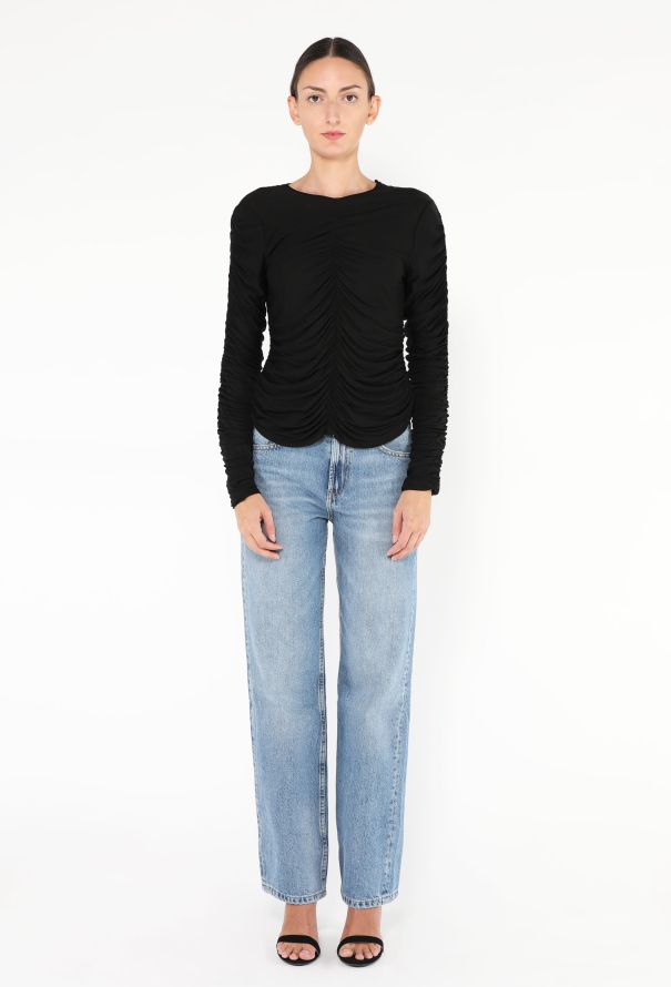 Gucci Tom Ford F/W 1999 Ruched Top - 4