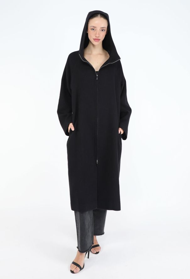 The Row Oversized Hooded Wool Blend Coat - 5