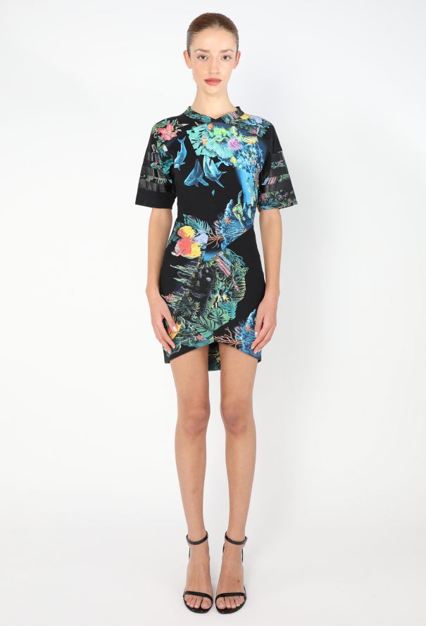 Balenciaga ICONIC S/S 2003 Scuba Print Dress - 3