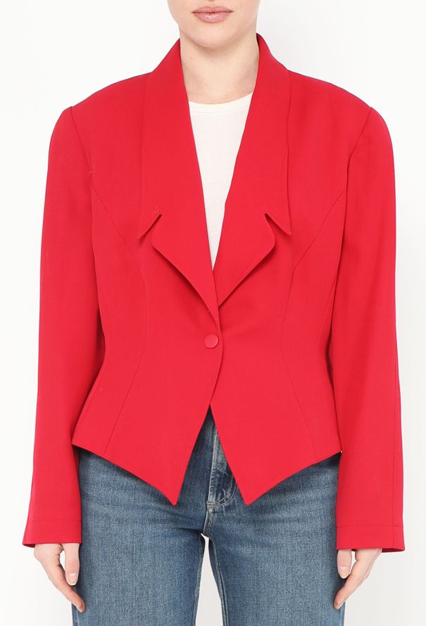 Thierry Mugler Vintage Cinched Wasp Blazer - 1