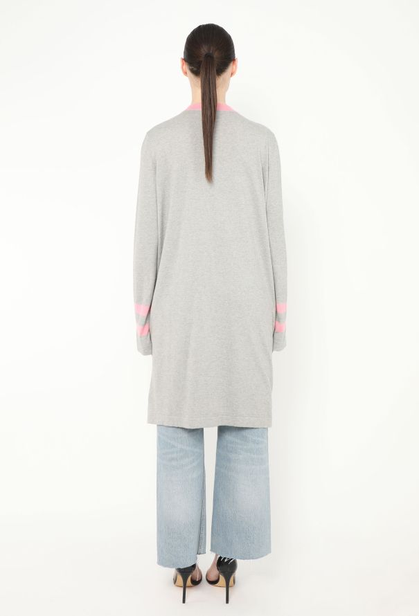 Chanel Cashmere Bicolor Cardigan - 4
