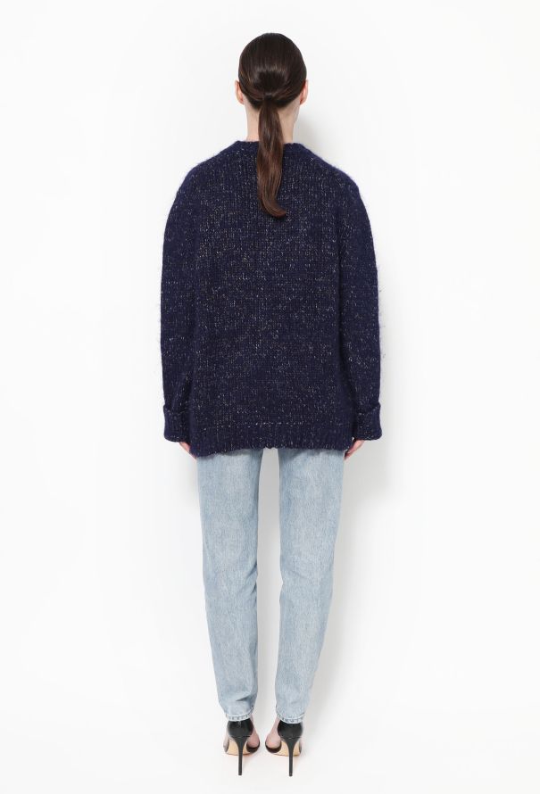 Céline Alpaca Knit Sweater - 3