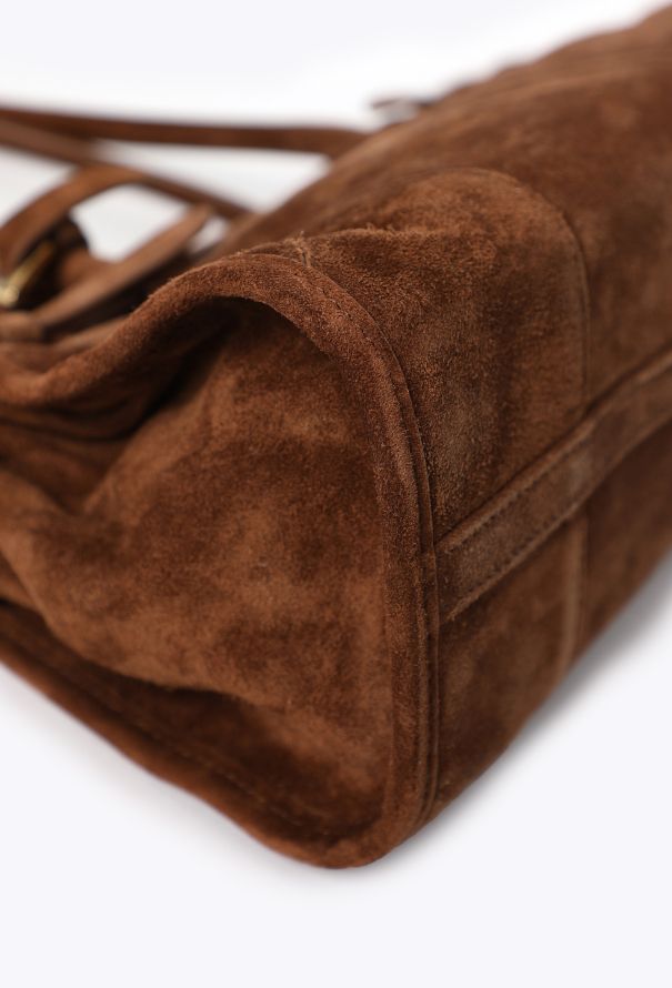 Prada Bonnie Medium Suede Bag, 2025 - 9