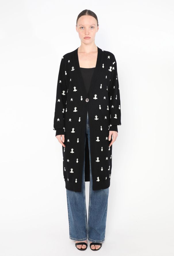 Hermès Cashmere ‘Poste et Cavalerie’ Cardigan - 1