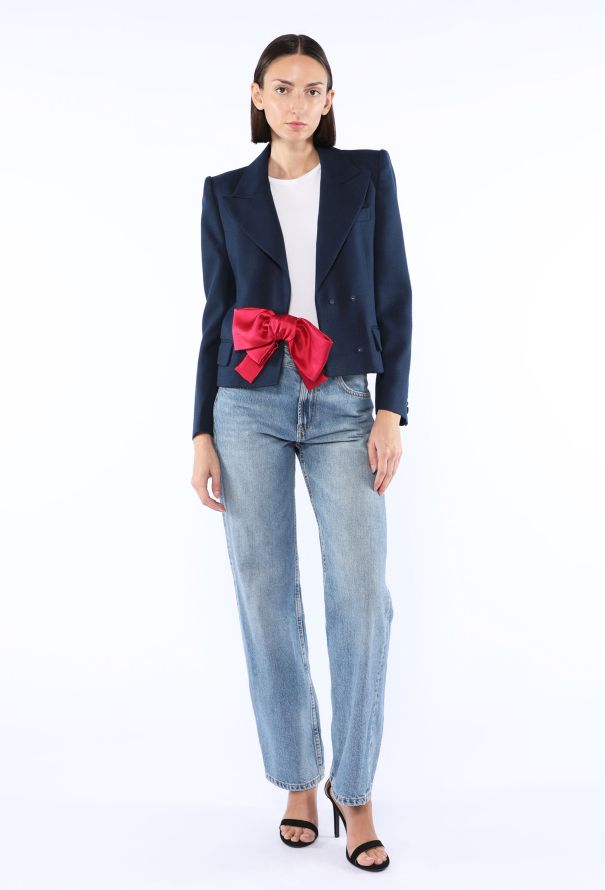 Valentino Tailored Bow Blazer, S/S 2025 - 6