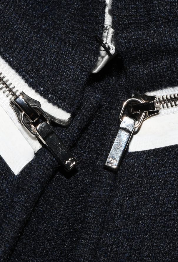 Chanel Bicolor Hooded Cashmere Tracksuit - 7