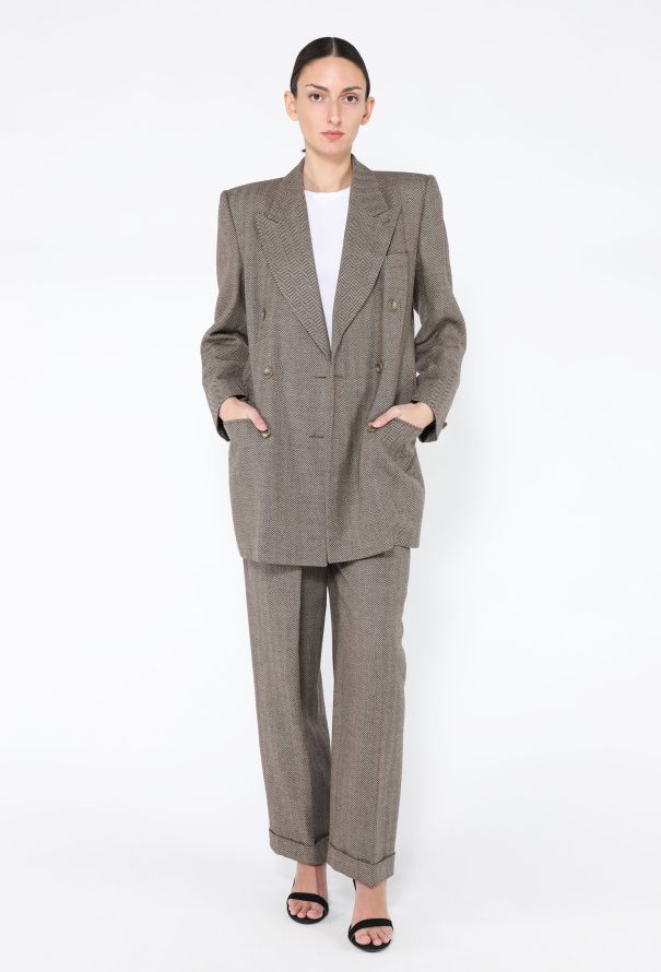 '90s Emporio Armani Tailored Suit - 4
