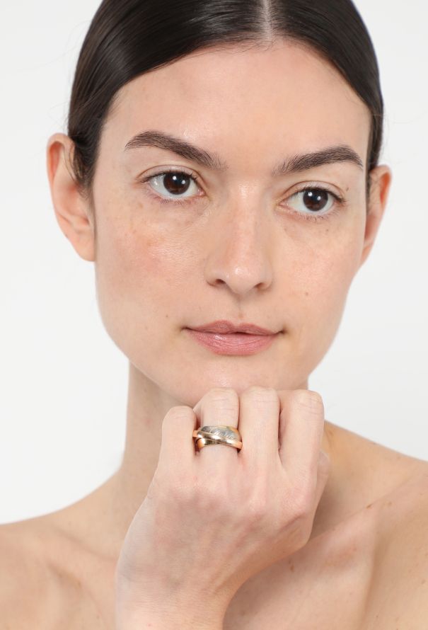 Cartier Rare Vintage 18K Trinity Must Essence Ring - 2