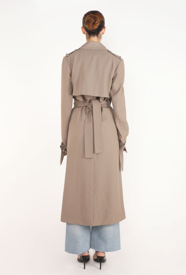 Céline Asymmetrical Belted-Back Trench, 2017 - 5