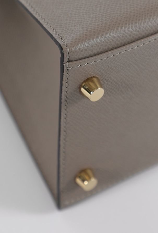 Hermès Gris Asphalte Epsom Kelly Sellier 28 - 9