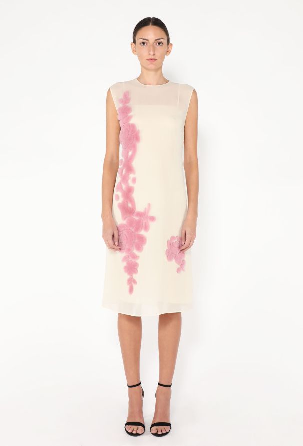 Prada F/W 2024 Georgette Sheath Dress - 1