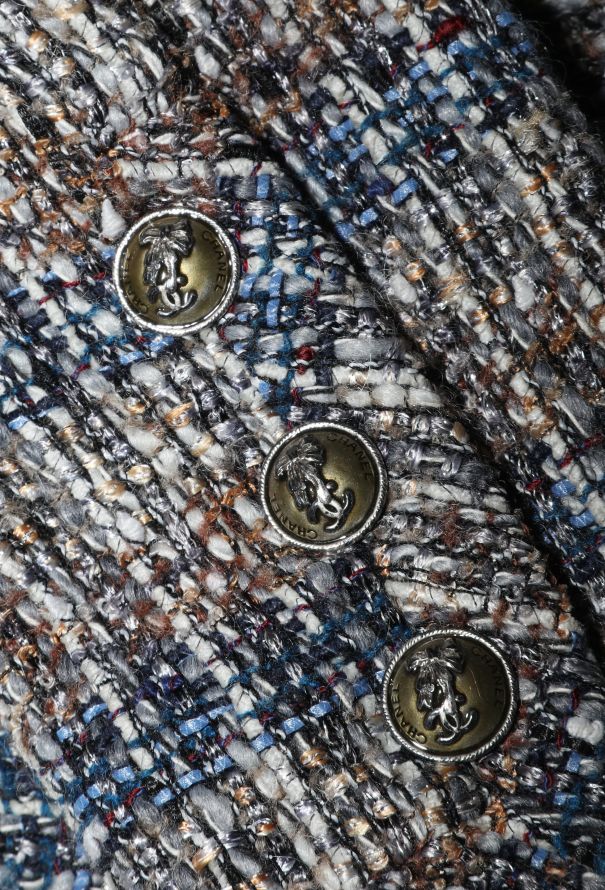 Chanel Fall 2004 Iridescent Tweed Jacket - 8