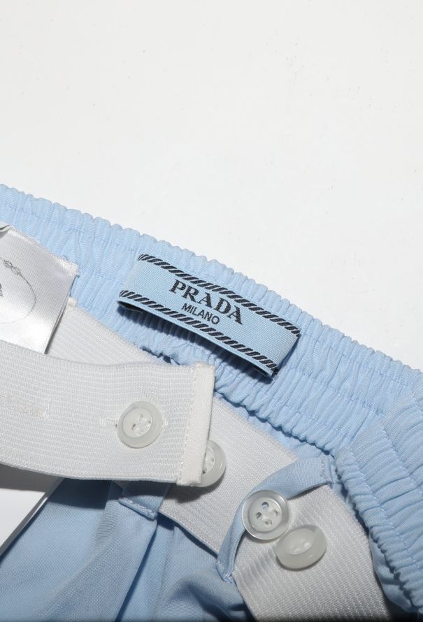 Prada F/W 2025 Cotton Ruched Skirt - 7