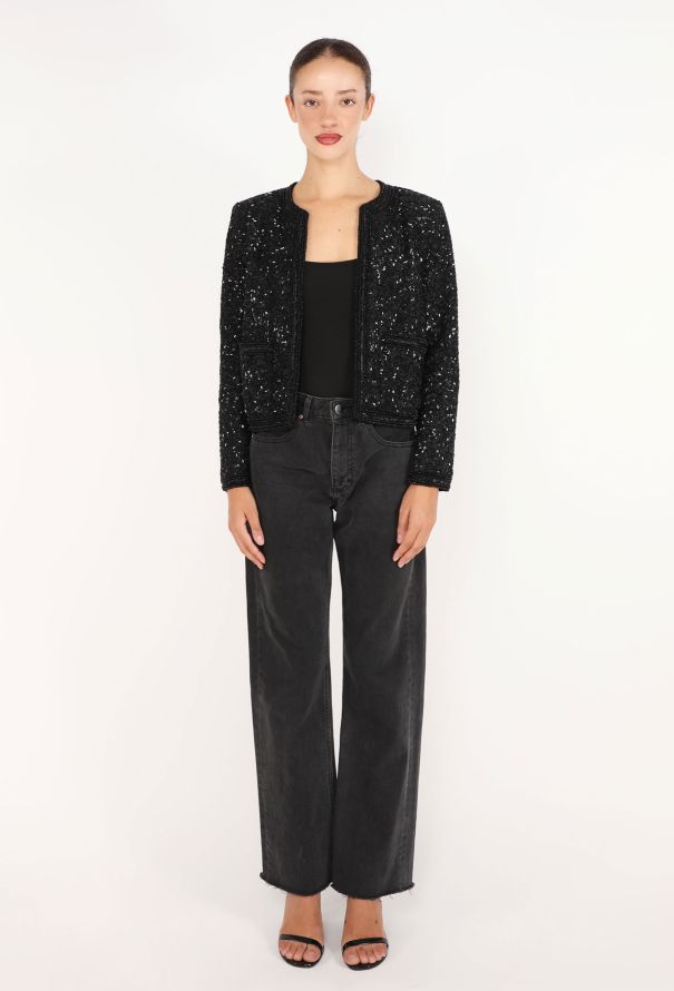 Saint Laurent Embroidered Sequin Jacket, F/W 2013 - 3