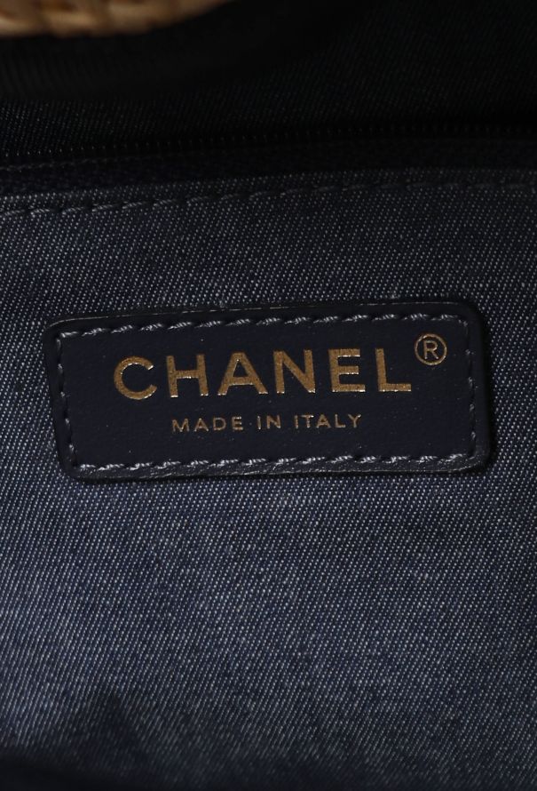 Chanel Raffia Medium Deauville Tote Bag - 11 Chanel Raffia Medium Deauville Tote Bag - 11