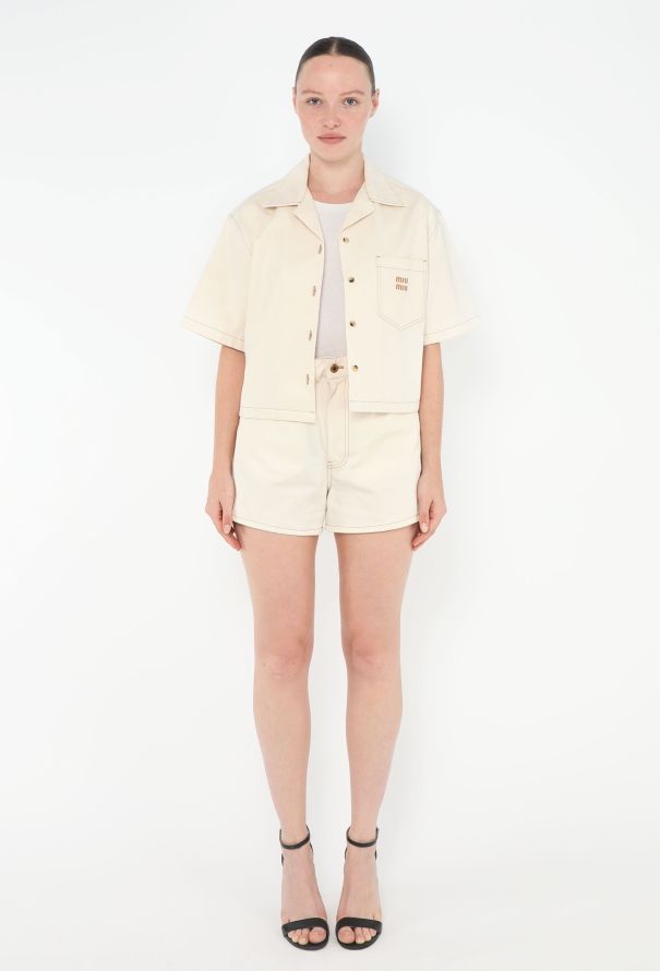 Miu Miu 2024 Denim Utility Set - 4