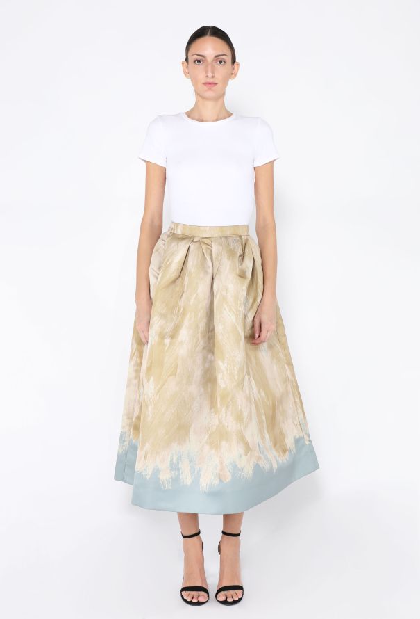Dries Van Noten 2025 Soni Pleated Skirt - 1