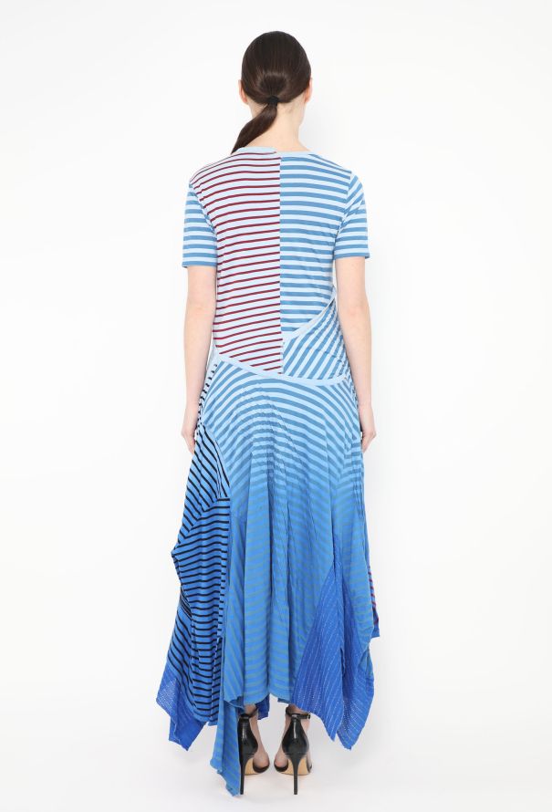 Loewe S/S 2019 Striped Asymmetrical Dress - 5 Loewe S/S 2019 Striped Asymmetrical Dress - 5