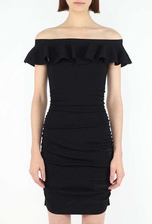 Céline 2024 Off-the-Shoulder Ruched Dress - 2