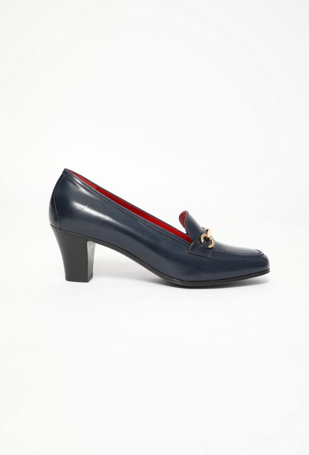 Céline '70s Horsebit Loafer Heels - 1